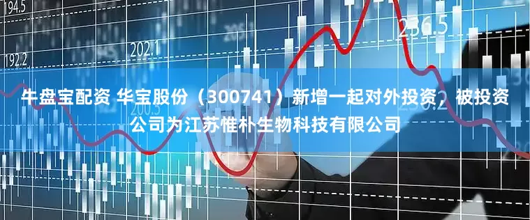 牛盘宝配资 华宝股份（300741）新增一起对外投资，被投资公司为江苏惟朴生物科技有限公司